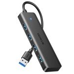 UGREEN USB 3.0 Hub, 4 Ports USB A Splitter Ultra-Slim USB Expander for Mouse, Keyboard, Flash Drive, U Disk, Printer Compatible with Laptop, Desktop PC, Xbox, PS5, and More