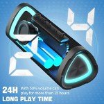 Vanzon V40 Portable Bluetooth Speaker with 24W Sound