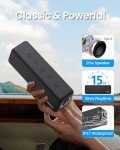 Raymate Waterproof Bluetooth Speakers with HiFi Sound