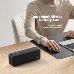 Raymate Waterproof Bluetooth Speakers with HiFi Sound