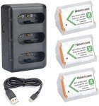 Newmowa NP-BX1 Battery 3-Pack with USB Charger