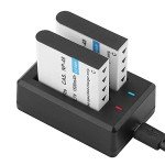 GeeKam NP-40 Rechargeable Battery Pack with Charger