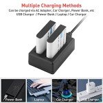 GeeKam NP-40 Rechargeable Battery Pack with Charger