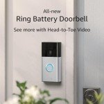 Ring Battery Doorbell 2024 - Live View & Alerts