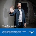 Tapo TP-Link 2K Smart Video Doorbell Camera