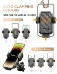 15W Fast Wireless Car Charger with Auto Clamping