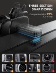 15W Fast Wireless Car Charger with Auto Clamping