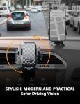 15W Fast Wireless Car Charger with Auto Clamping