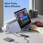 UGREEN USB 3.0 Hub, 4 Ports USB A Splitter Ultra-Slim USB Expander for Mouse, Keyboard, Flash Drive, U Disk, Printer Compatible with Laptop, Desktop PC, Xbox, PS5, and More