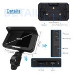Tenbaba Motorcycle Camera with GPS & Carplay