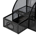 Amazon Basics Black Mesh Pen Holder Organizer