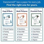 Hammermill Multi-Purpose Copy Paper, 500 Sheets, 96 Bright
