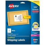 Avery Printable Shipping Labels, 150 Blank Labels