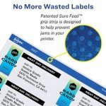 Avery Printable Shipping Labels, 600 Blank Labels