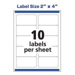 Avery Address Labels for Laser & Inkjet Printers