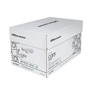Office Depot White Copy Paper, 500 Sheets, Case of 10