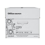 Office Depot White Copy Paper, 500 Sheets, Case of 10