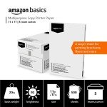 Amazon Basics 11x17 Multipurpose Copy Paper, 2500 Sheets