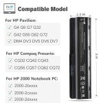 HP Pavilion Extended Laptop Battery 5200mAh 6Cell