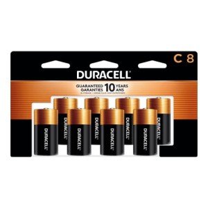 Duracell Coppertop C Batteries, 8 Count Pack