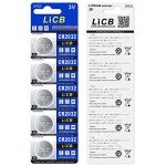 LiCB CR2032 3V Lithium Battery Pack of 10