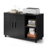 DEVAISE Lateral Office Storage Cabinet with Shelves