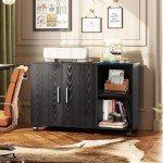 DEVAISE Lateral Office Storage Cabinet with Shelves