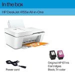 HP DeskJet 4155e Wireless Color Inkjet Printer