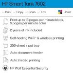 HP Smart Tank 7602 Wireless All-in-One Printer