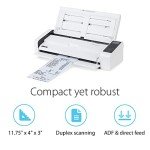Doxie Pro DX400 Compact Wired Document Scanner