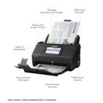 Epson Workforce ES-580W Wireless Duplex Document Scanner