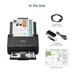 Epson Workforce ES-500W II Duplex Wireless Document Scanner