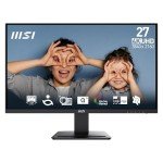 MSI PRO MP273U, IPS 3840 x 2160 (UHD) Computer Monitor, 4K, 60 Hz, Adaptive-Synch, HDMI, DisplayPort, 4ms (GTG), Black
