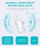 High-Speed WiFi Extender for Home, Dual Band