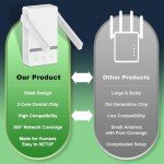 2025 WiFi Extender for 10000 sq.ft Coverage