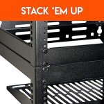 ECHOGEAR 10U Wall-Mount Network Rack for AV Gear