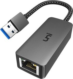 USB 3.0 to Gigabit Ethernet Adapter for Laptops