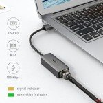 USB 3.0 to Gigabit Ethernet Adapter for Laptops