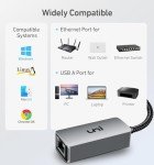 USB 3.0 to Gigabit Ethernet Adapter for Laptops