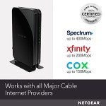 NETGEAR CM500 Cable Modem for 400Mbps Plans