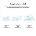 Google Wifi Mesh Router System - 3 Pack