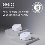 Eero 6 Mesh WiFi System - 2-Pack Bundle