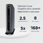 Motorola MB8611 Multi-Gig Cable Modem 2.5 Gbps