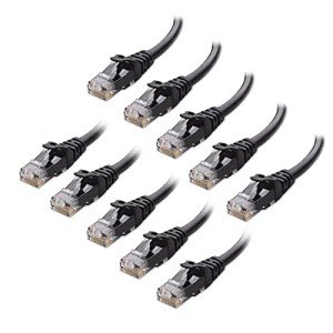 Cable Matters 10-Pack 7ft Snagless Cat 6 Cables