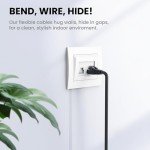 High-Speed 8ft Cat 6 Ethernet Cable - 10 Pack