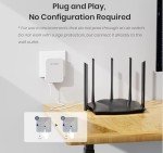 Tenda AV1000 Powerline Adapter Kit for Streaming
