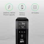 APC 1000VA Sine Wave UPS Battery Backup