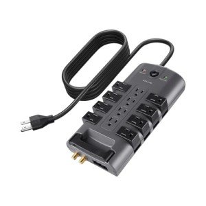 Belkin Surge Protector Power Strip with Rotating Outlets