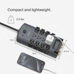 Belkin Surge Protector Power Strip with Rotating Outlets