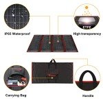 DOKIO 300W Portable Solar Panel Charger Kit